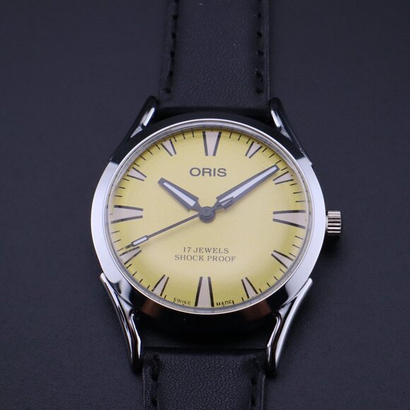 Oris Vintage Swiss 17 Jewels Hand-Wound Mechanical Men's Watch  - FREE SHIPPING - Picture 6 of 12